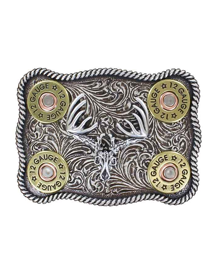 Shotgun Shell Buck Belt Buckle by Nocona from Skip’s Western Outfitters | 10923500329