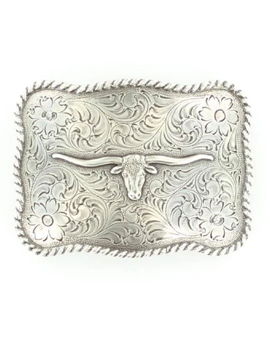 Antique Longhorn Western Belt Buckle by Nocona from Skip’s Western Outfitters | 10923500323