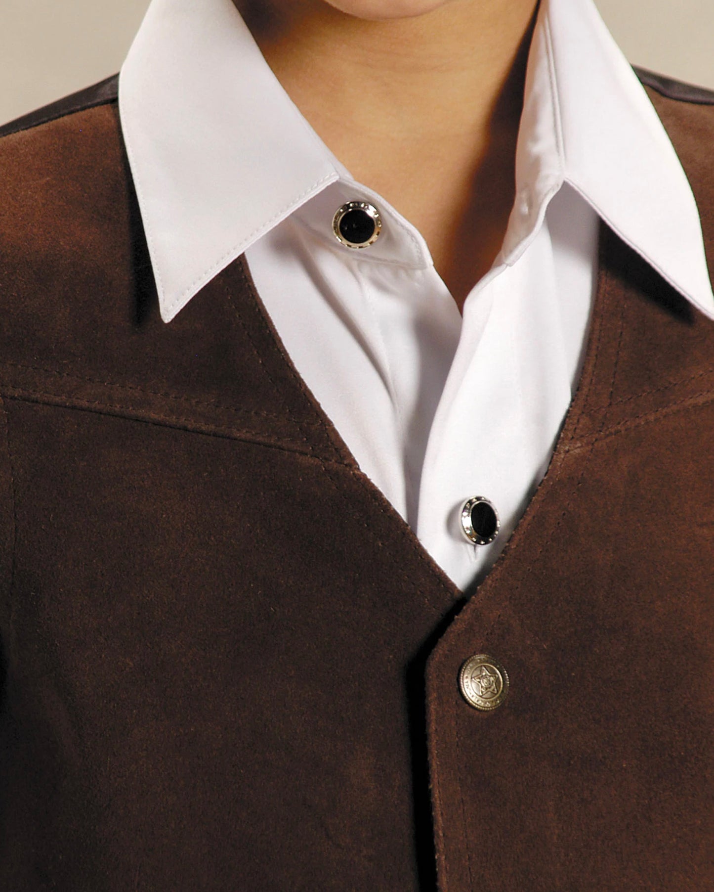 Kids' Cow Suede Vest