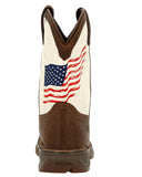 Kid's American Flag Western Boots