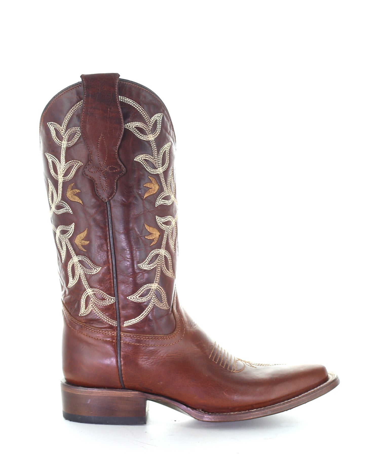 Corral L2000 Women's Handcrafted Square Toe Cowgirl Boots in Brown at Skip's Western Outfitters