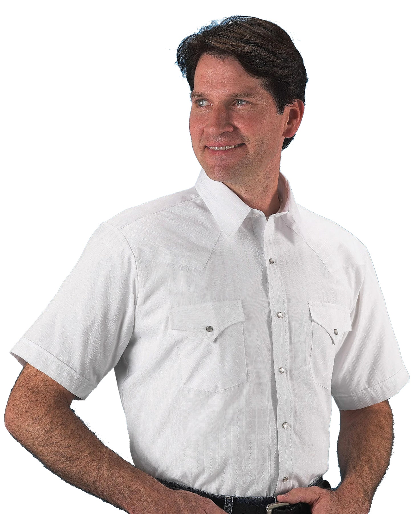 Men's Two Tone Western Shirt by Jack Daniel's from Skip’s Western Outfitters | 10923468436