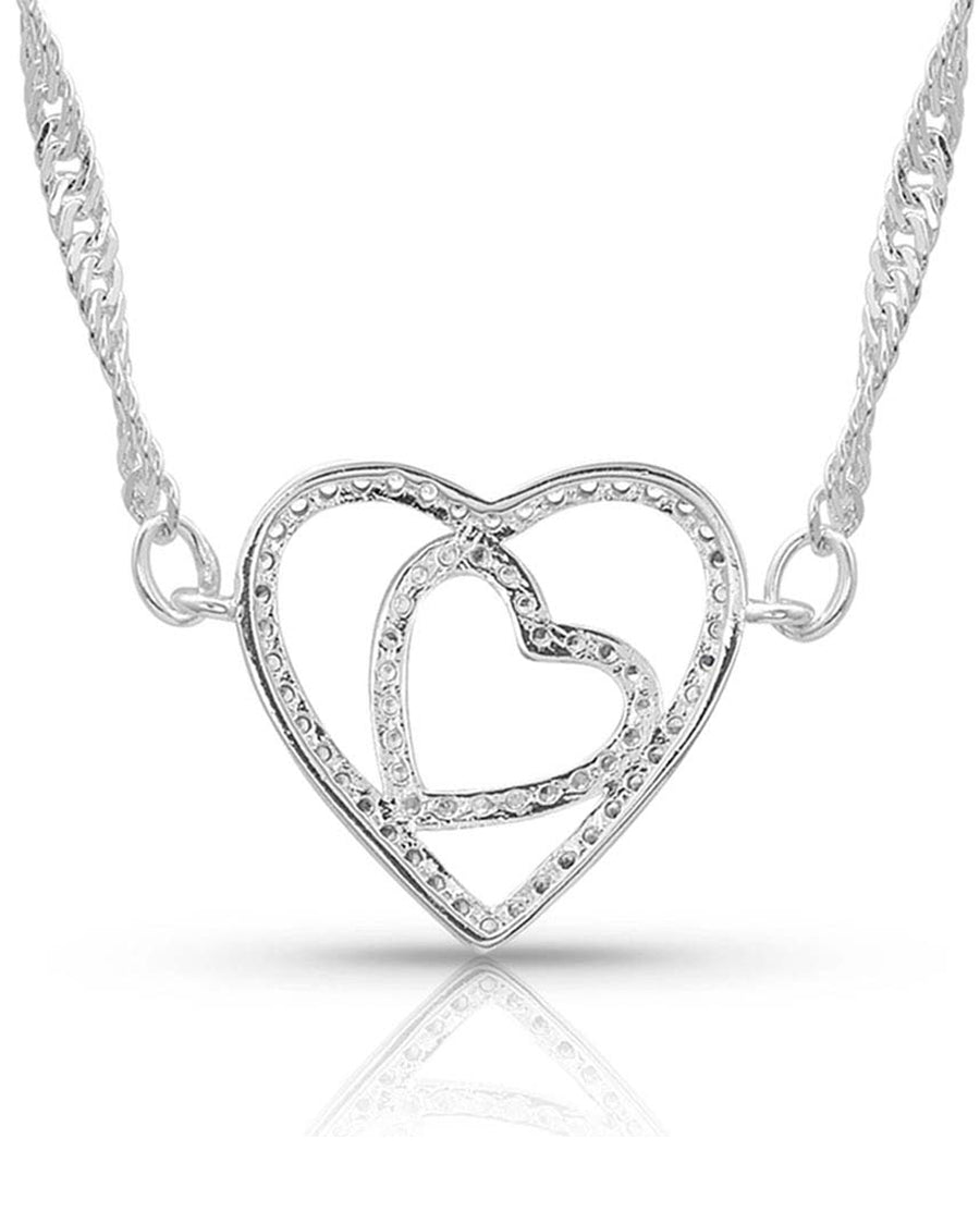Women's Open Heart Necklace