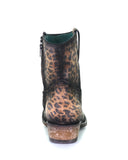 Women's Leopard Ankle Boots