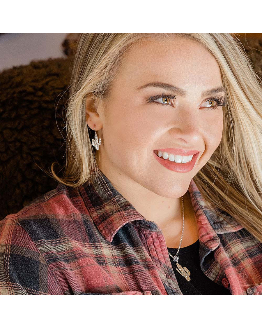 Women's Desert Cactus Earrings