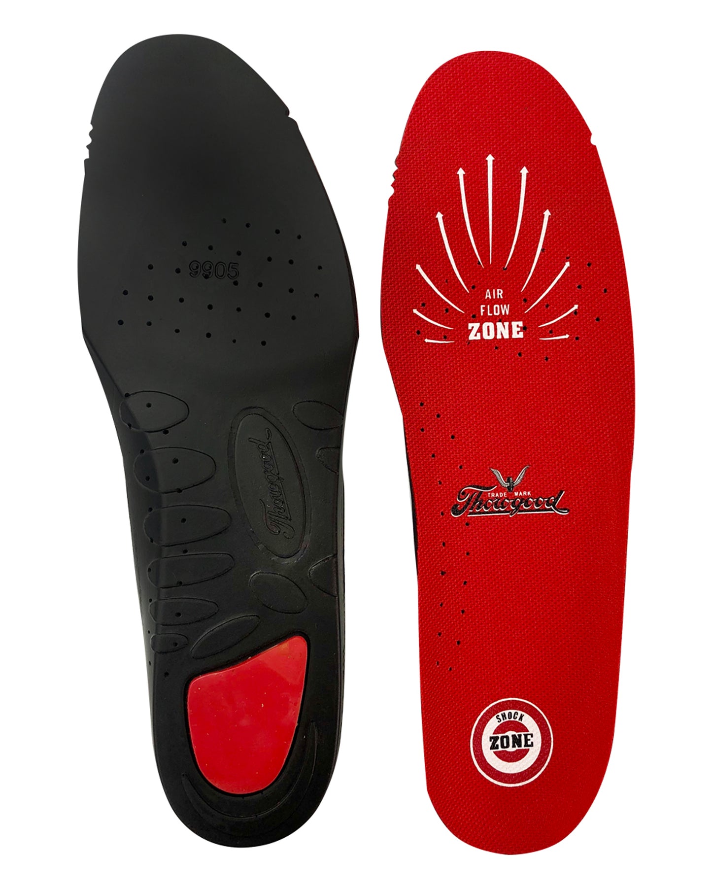 Shock Zone Cushioned Insoles by Thorogood from Skip’s Western Outfitters | THG-889-8000-XS-NONE