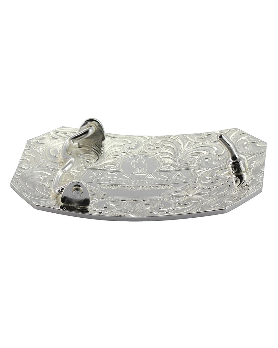 Antiqued Celtic Western Belt Buckle