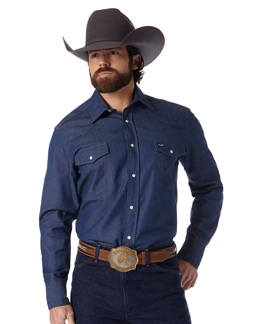 authentic cowboy gear Men's Authentic Cowboy Cut® Work Shirt – Skip's Western Outfitters