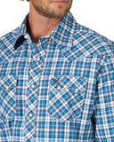 Men's Retro Modern Fit Long Sleeve Shirt