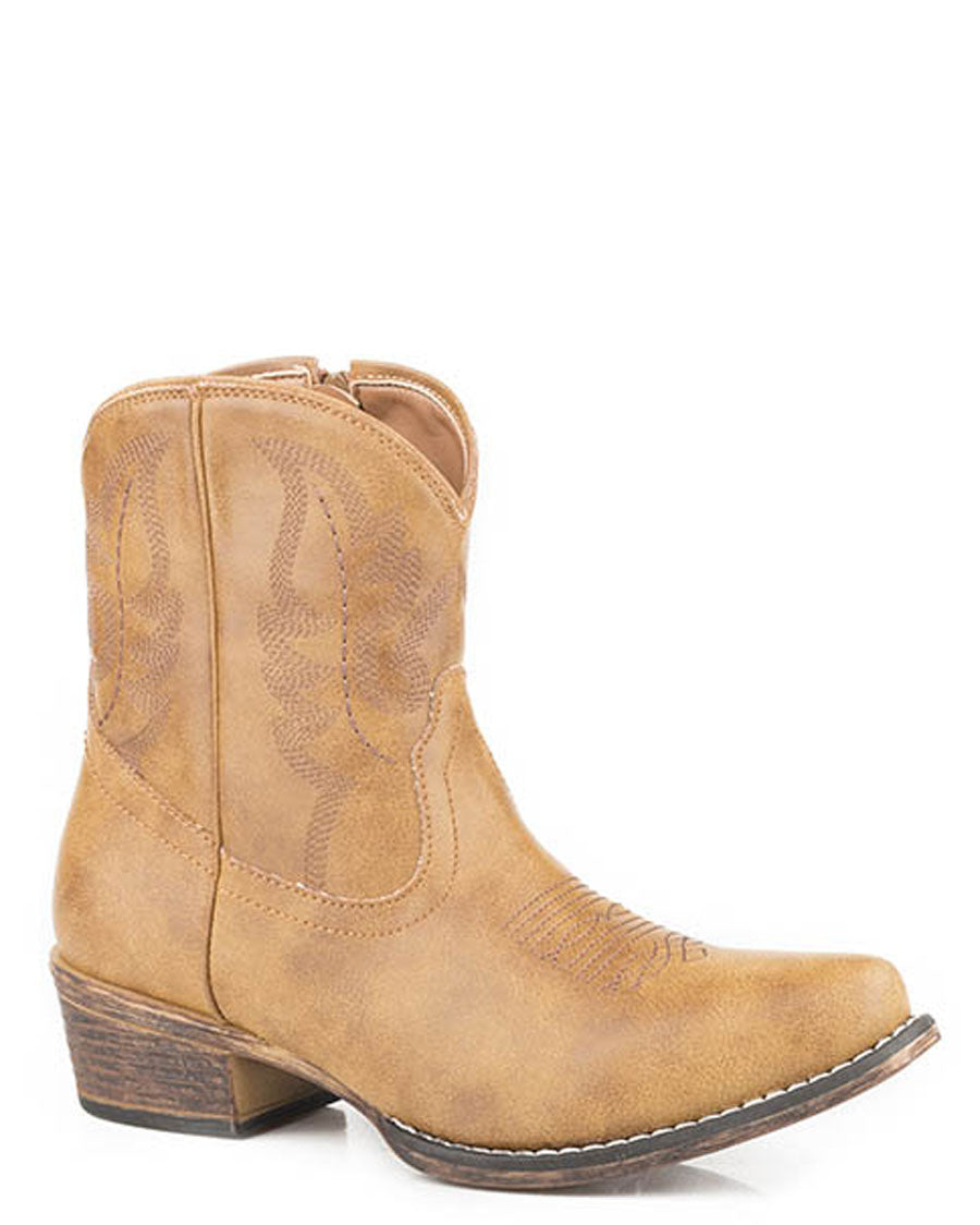 Women's Shay Shorty Boots by Roper from Skip’s Western Outfitters | KAR-09-021-1567-2643-TA-060-B