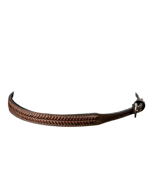 Men's Leather Laced Hatband - 0277602