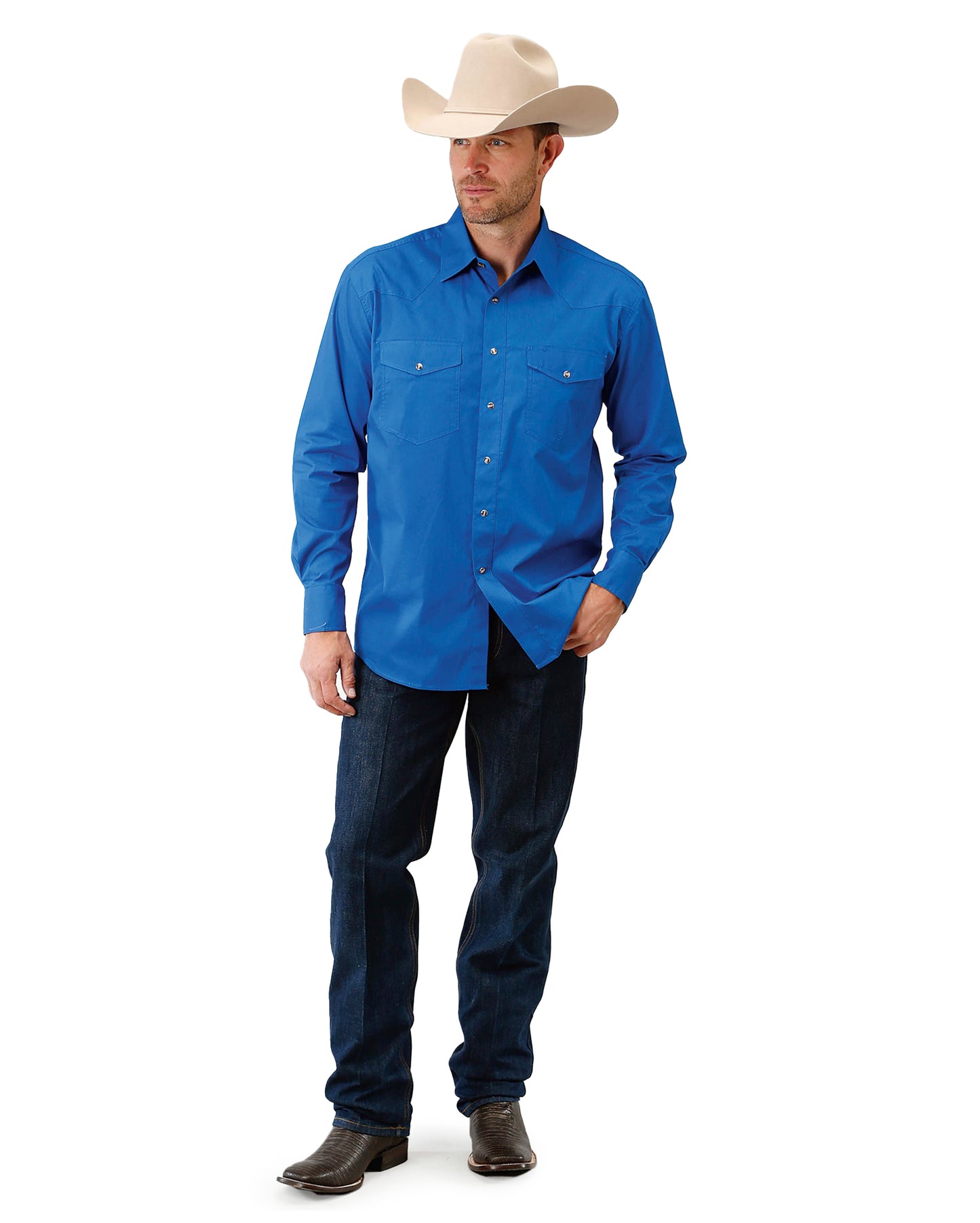 Men's Long Sleeve Western Shirt