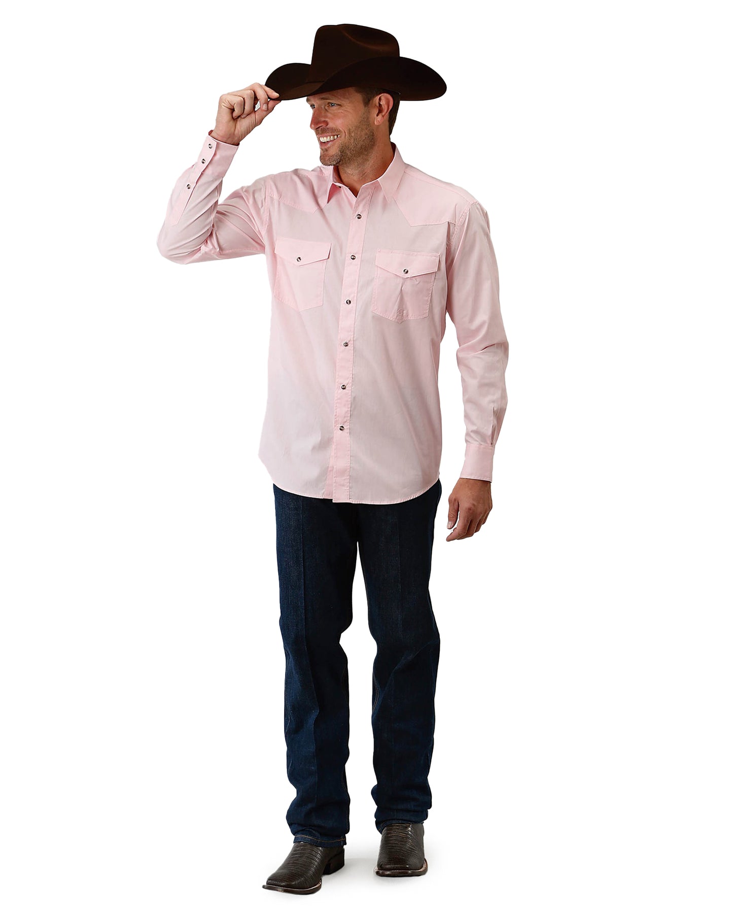 Men's Long Sleeve Western Shirt