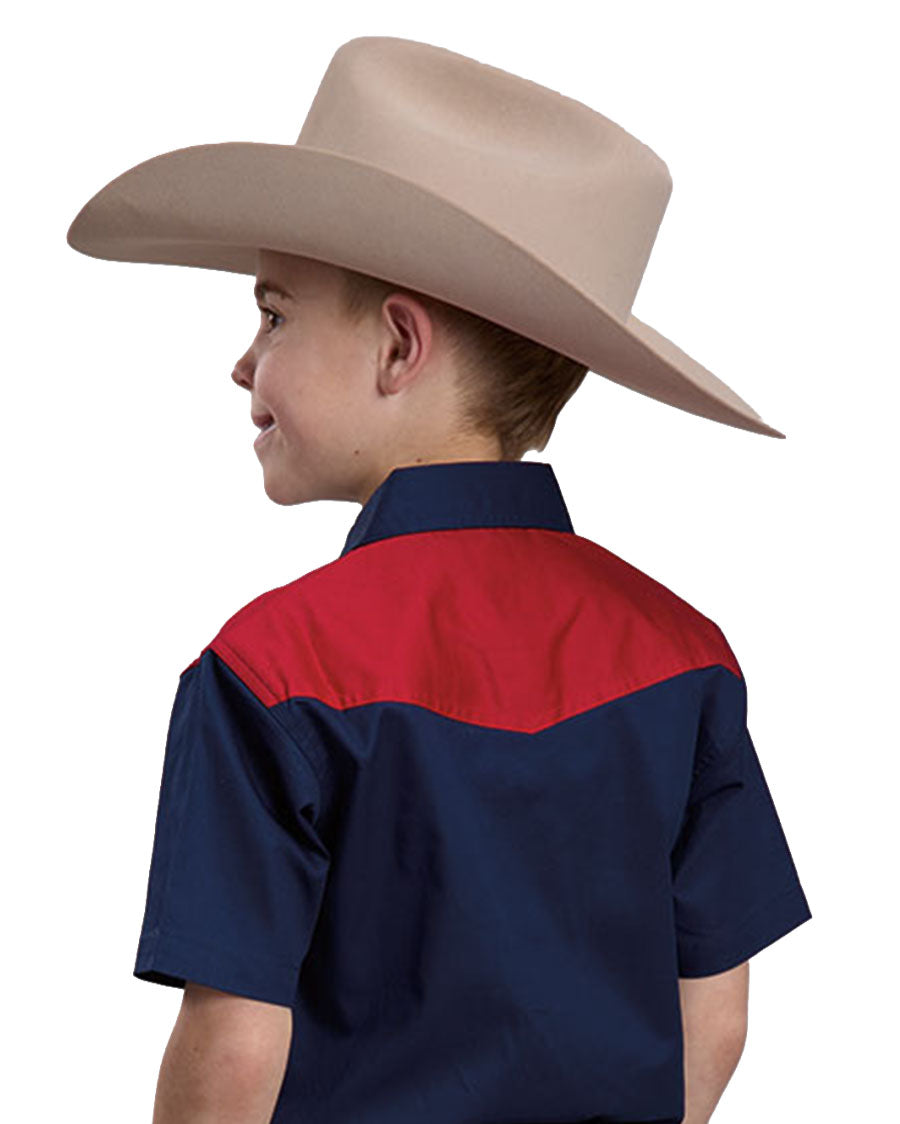 Boys' Americana Western Shirt - 03-031-0185-0105 Bu