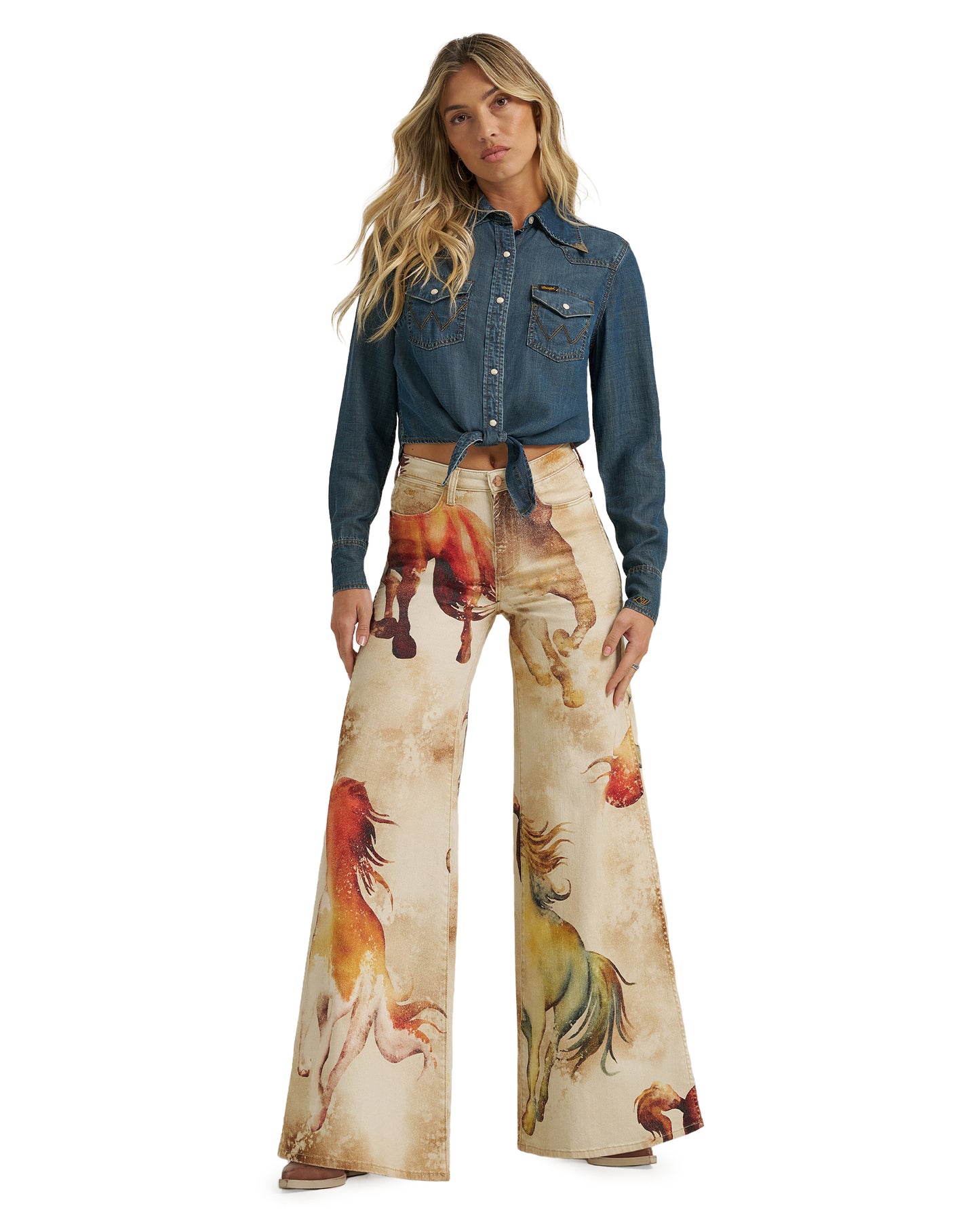 Women's X Lainey Wilson Tie Front Western Shirt