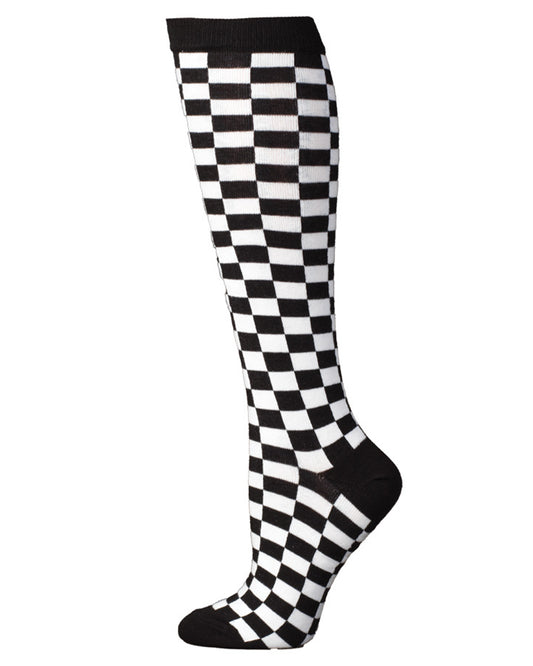 Women's Checkerboard Socks - 0422762 by Boot Doctor from Skip’s Western Outfitters | MFW-0422762-OS