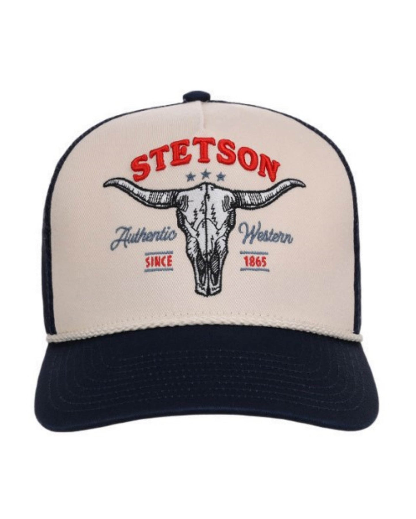 Longhorn Embroidered Ball Cap by Stetson from Skip’s Western Outfitters | KAR-07-077-0102-0144-NA-OSFM