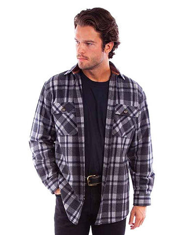 Men's Heavy Weight Wool Blend Flannel