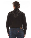 P-912 - L/s Longhorn Embroidery
