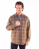 Men's Sherpa Lined Corduroy Shirt Jacket