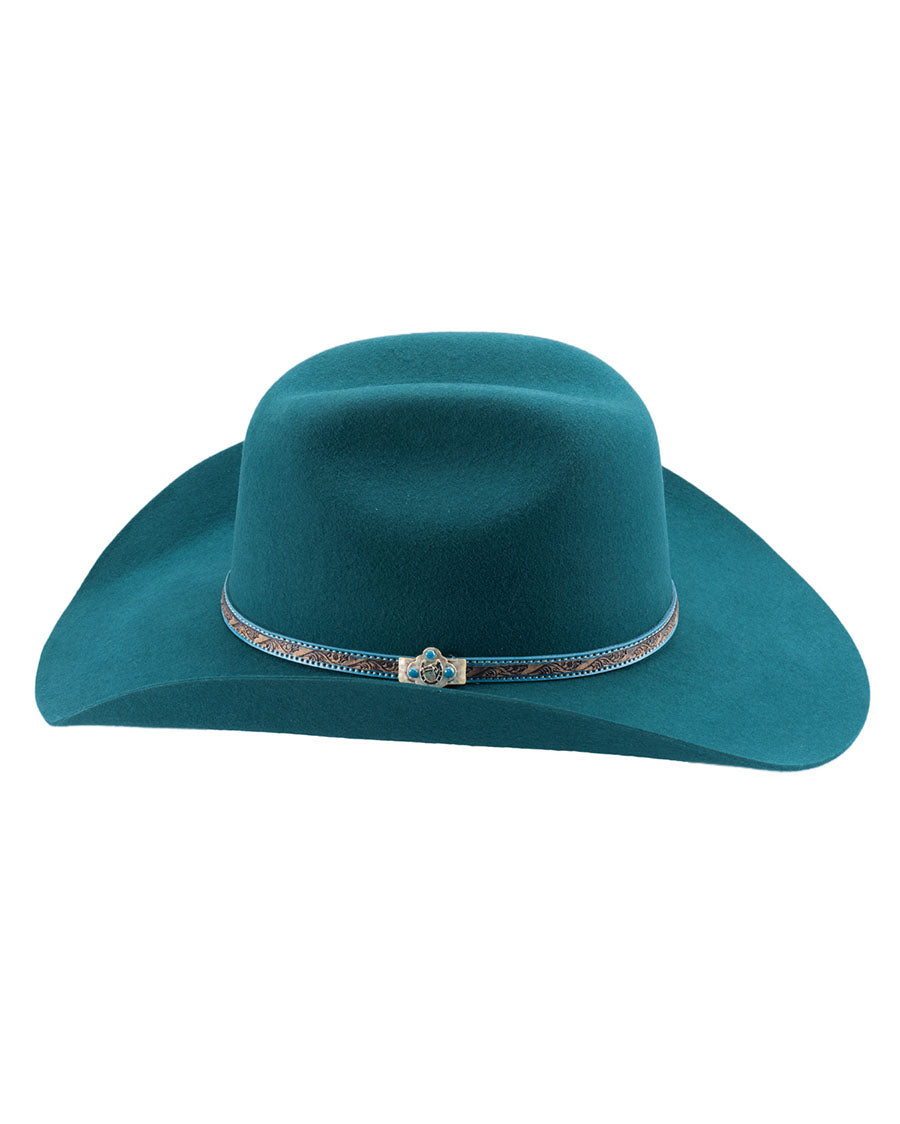Life With You 4X Premium Wool Western Hat - 0870-Trq