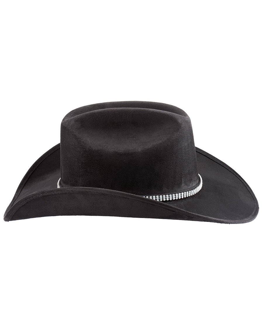 Belong Together Faux Felt Western Hat - 0876-Blk