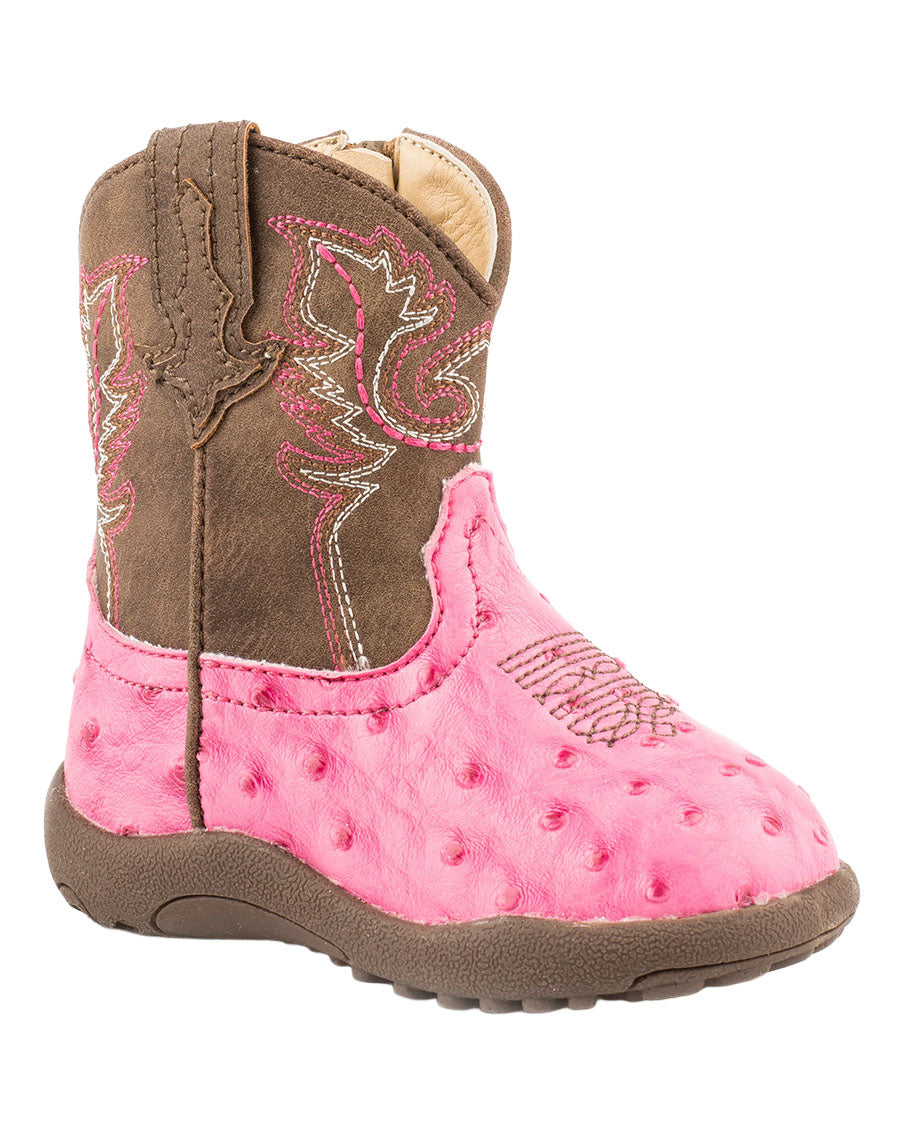 Infant's Cowbabies Annabelle Western Boot - 09-016-1900-1522 Pi