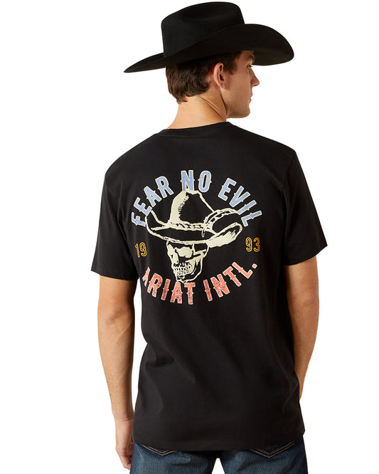 Men's Ariat Stitched Skull T-Shirt - 10062423