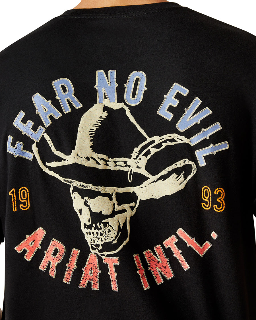 Men's Ariat Stitched Skull T-Shirt - 10062423