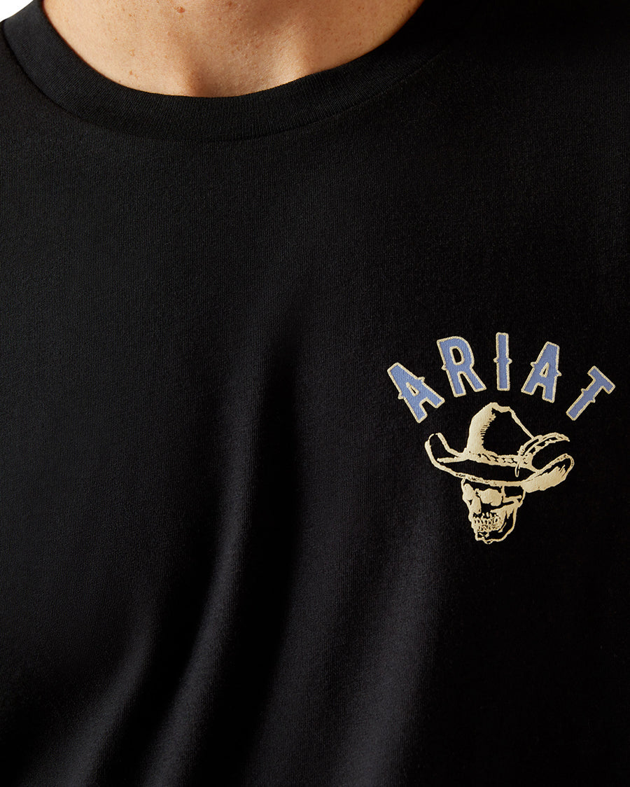 Men's Ariat Stitched Skull T-Shirt - 10062423