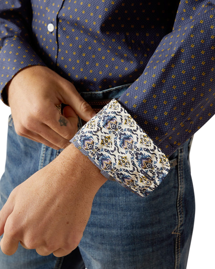 Men's Wrinkle Free Daven Fitted Shirt - 10062199