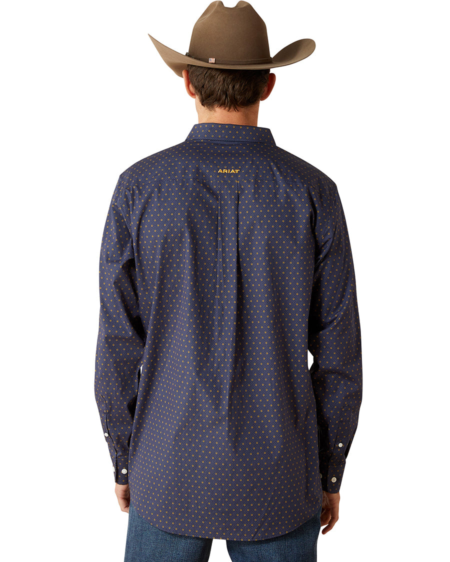 Men's Wrinkle Free Daven Fitted Shirt - 10062199