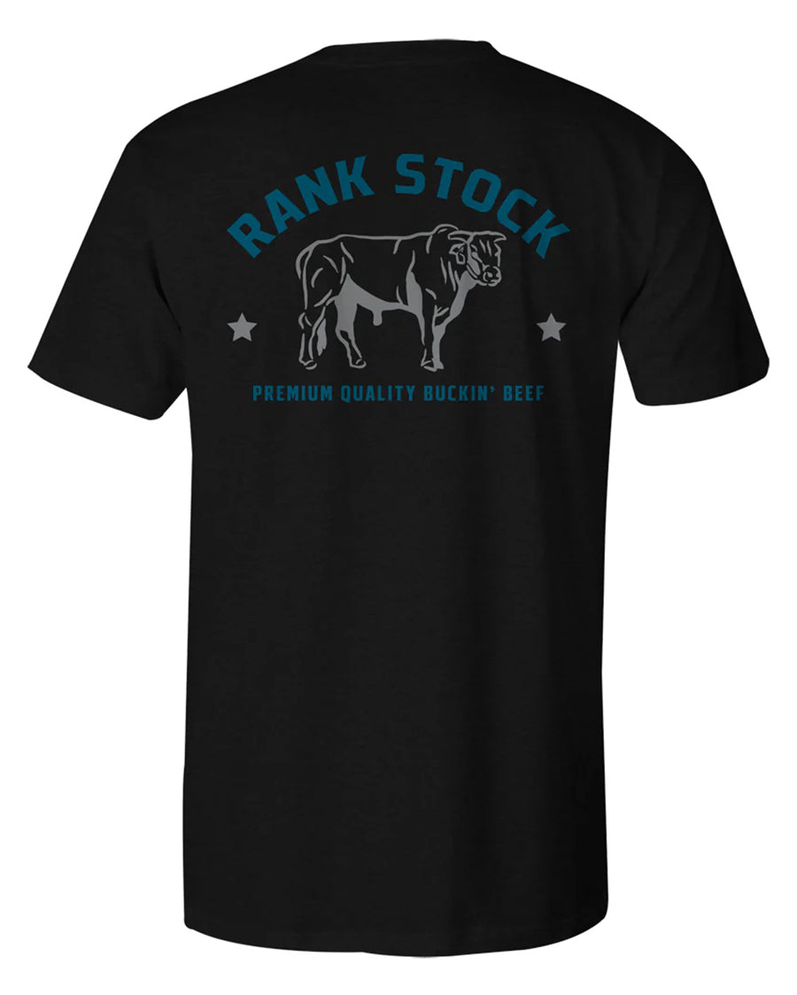 Men's Charbray Crew Neck Pocket T-Shirt - Ht1684Bk