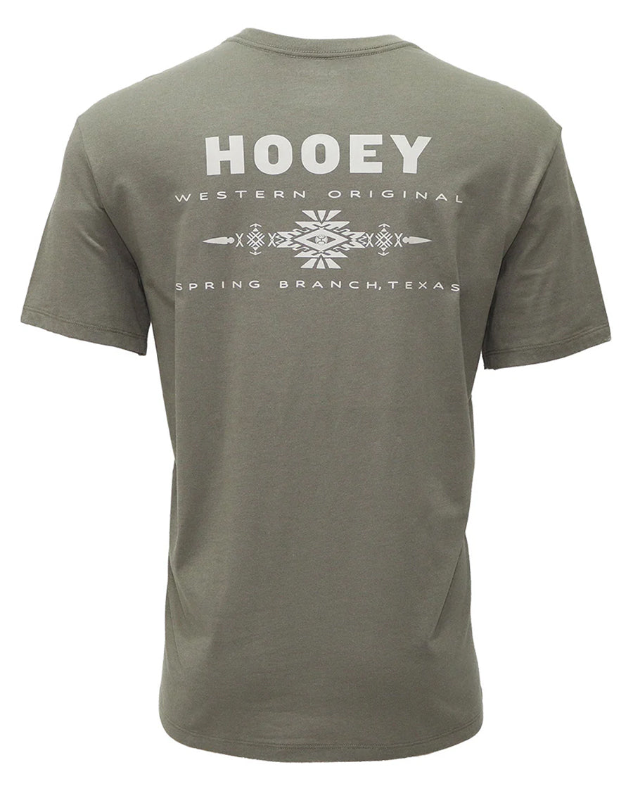 Men's Peyote Vetiver Crew Neck T-Shirt - Ht1751Ol