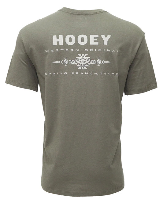 Men's Peyote Vetiver Crew Neck T-Shirt - Ht1751Ol