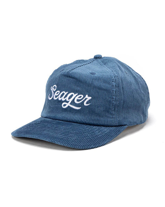 Big Blue Corduroy Snapback Cap