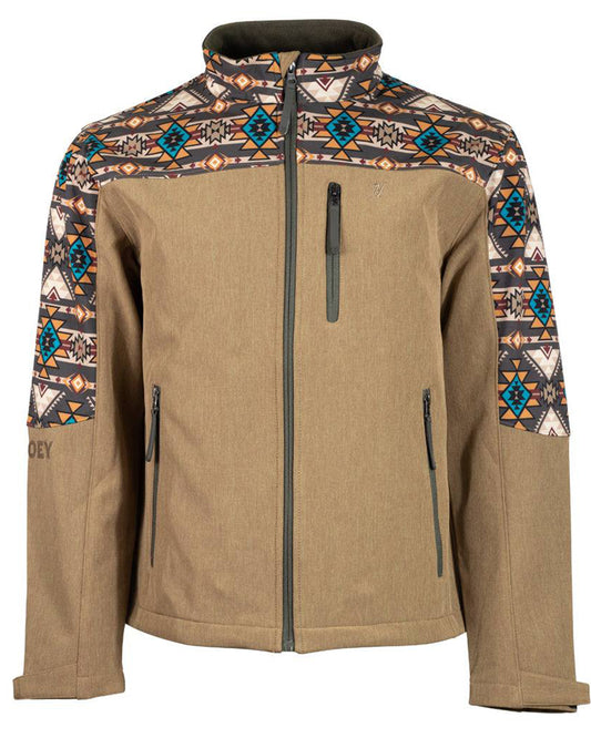 Men's Full Zip Softshell Jacket - Hj092Tnaz