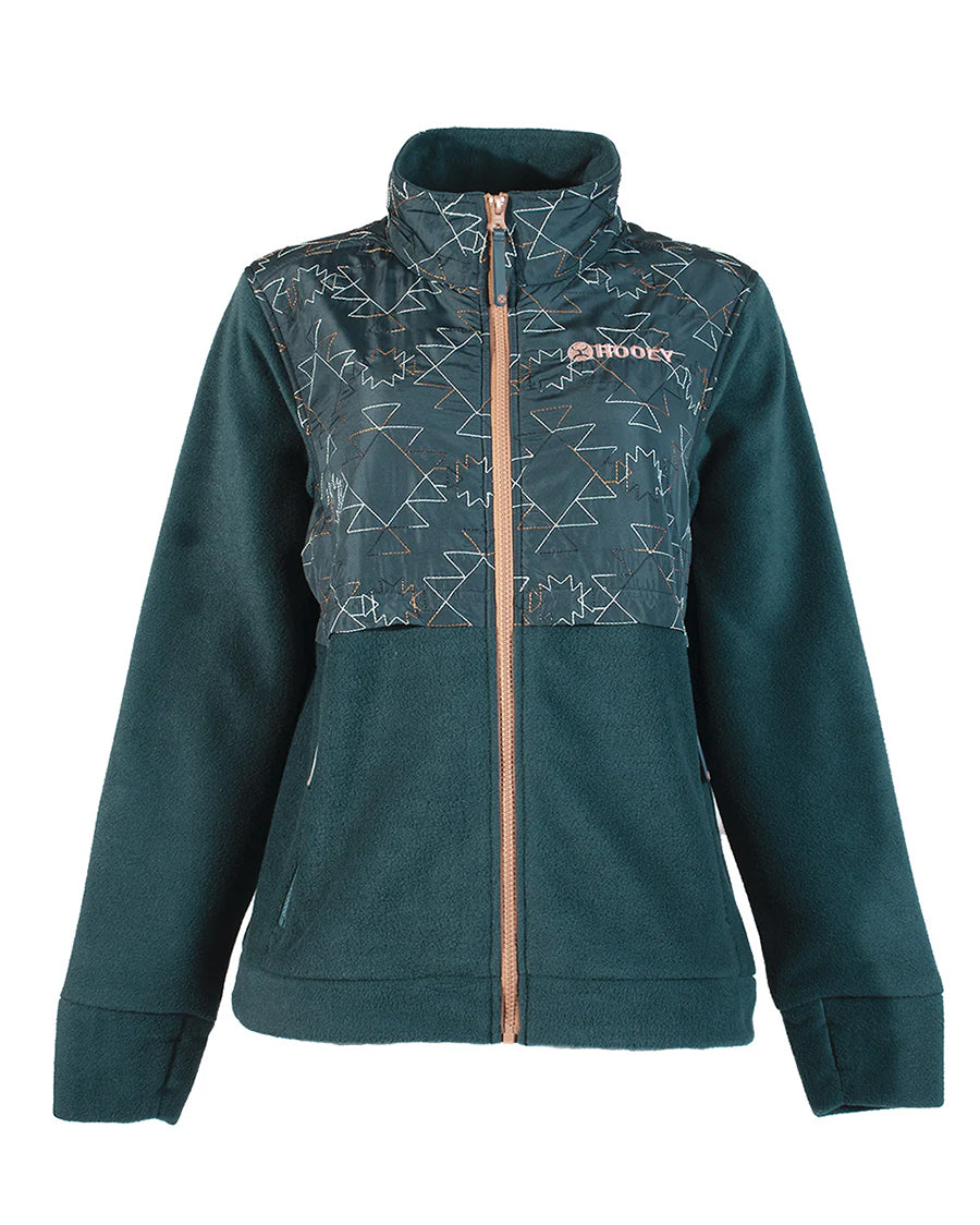 Women's Full Zip Tech Fleece Jacket - Hj133Tlaz