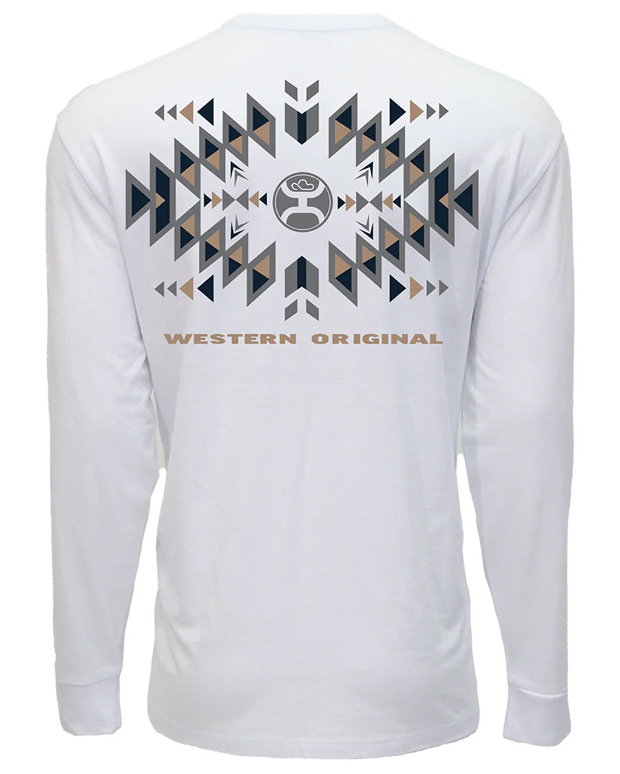 Men's El Dorado Crew Neck T-Shirt - Ht1882Wh