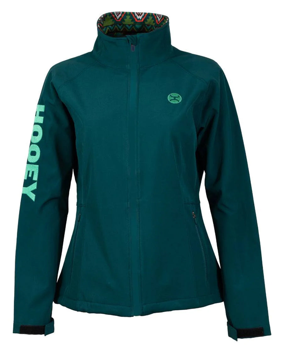 Women's Full Zip Softshell Jacket - Hj105Tl by Hooey from Skip’s Western Outfitters | HOO-HJ105TL-S-MULTICOLORED