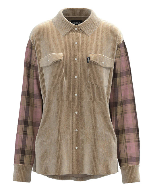 Women's Plaid Pattern Trim Shacket - Hj122Tnpk