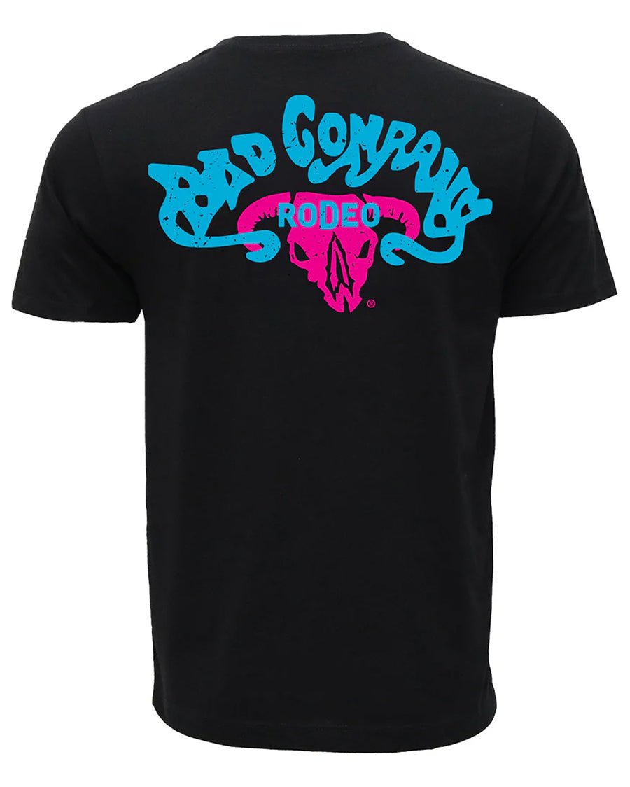 Men's Bad Company Crew Neck T-Shirt - Ht1832Bk