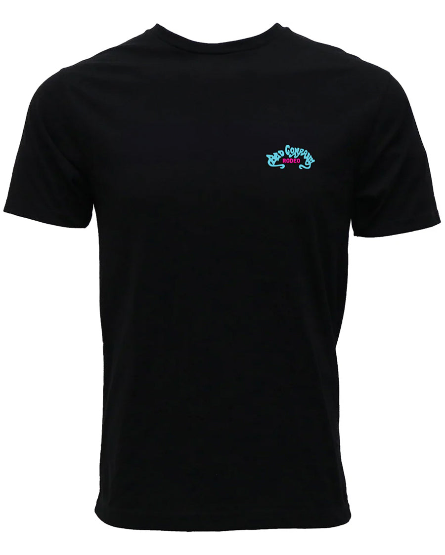 Men's Bad Company Crew Neck T-Shirt - Ht1832Bk