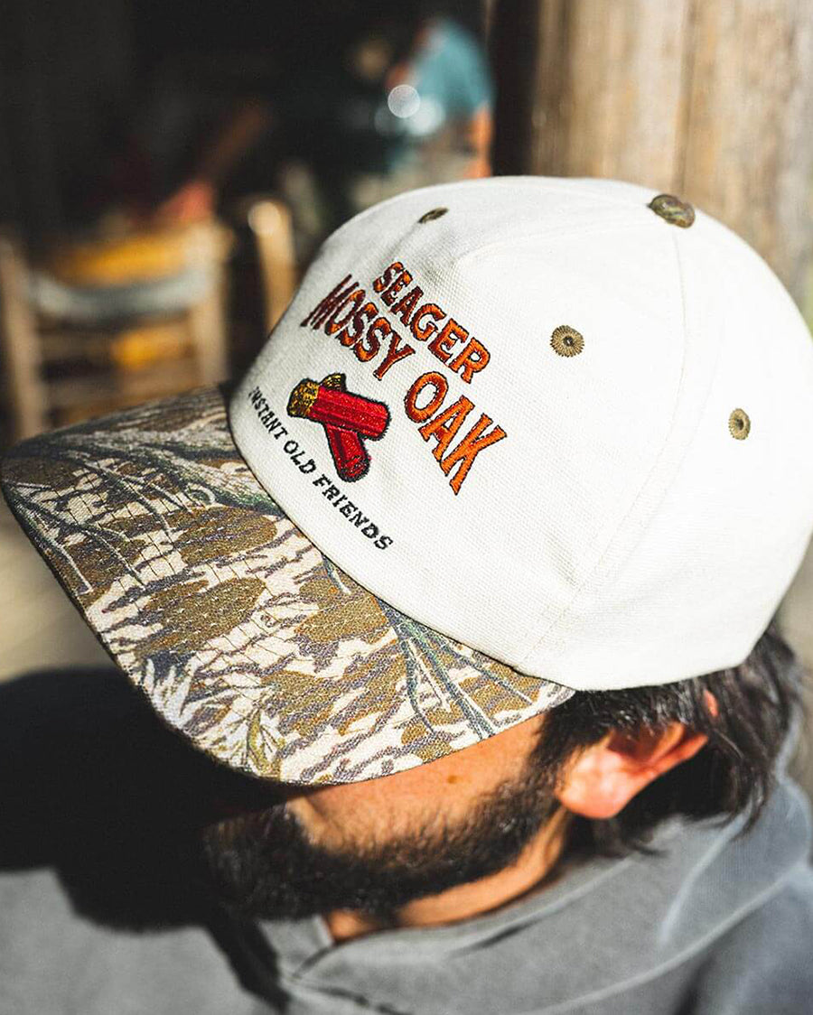 X Mossy Oak Gone Hunting Snapback Cap