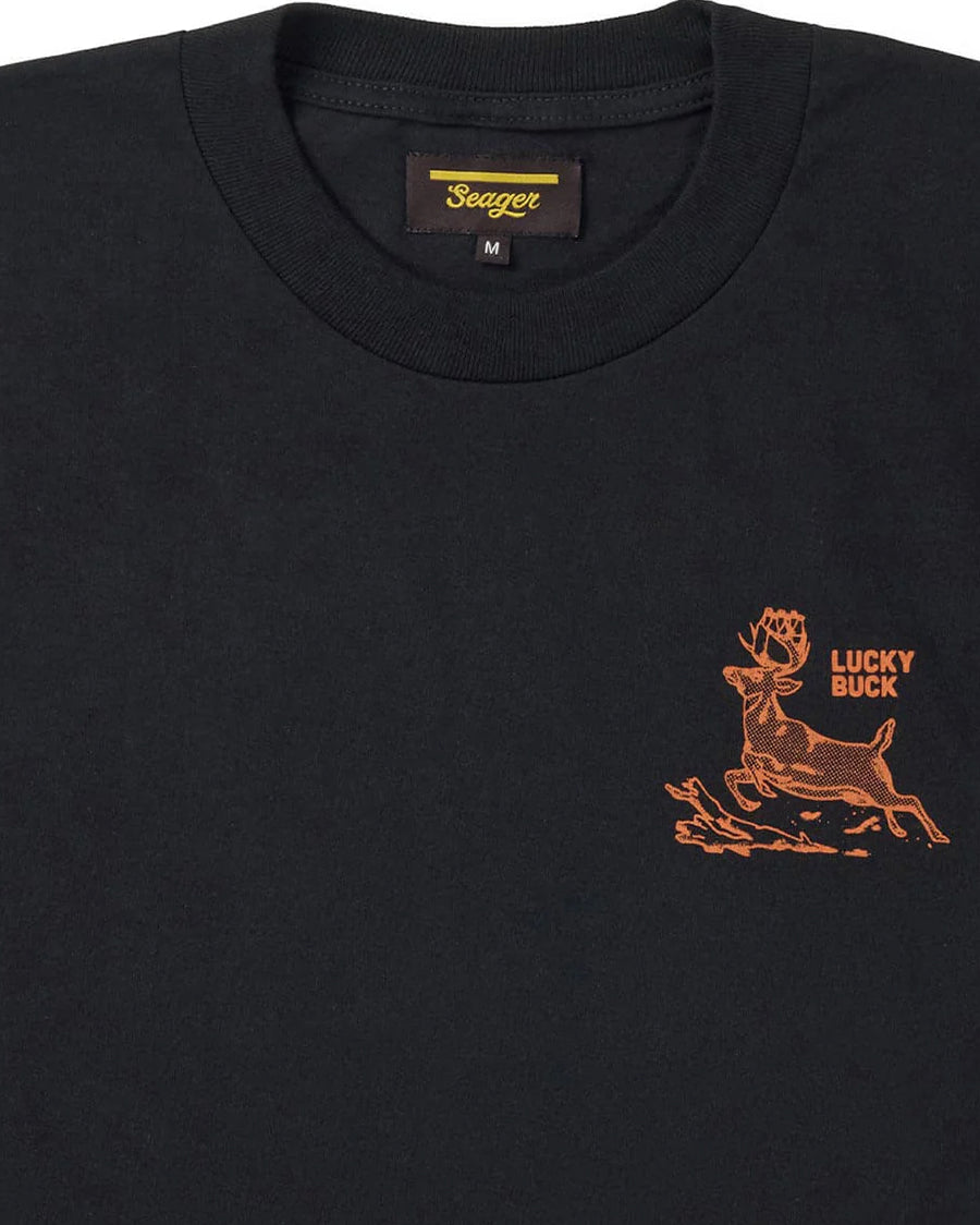 Men's Lucky Buck Tee - Mtf25Lkbuckblk