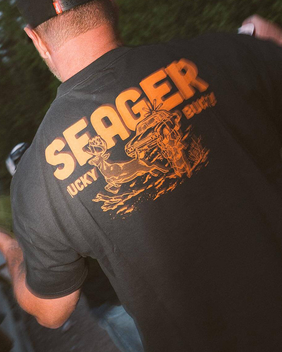 Men's Lucky Buck Tee - Mtf25Lkbuckblk