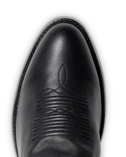 Tecovas Men's The Cartwright Western Boots with Round Toe in Black at Skip's Western Outfitters