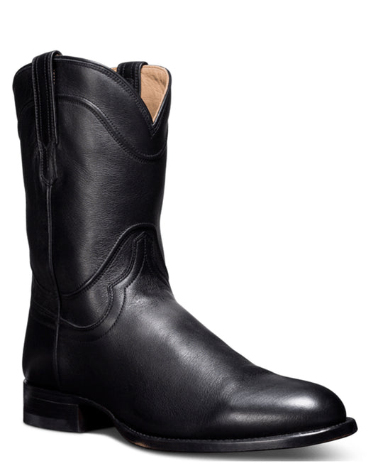 Tecovas Men's The Earl Western Boots with Round Toe in Black at Skip's Western Outfitters