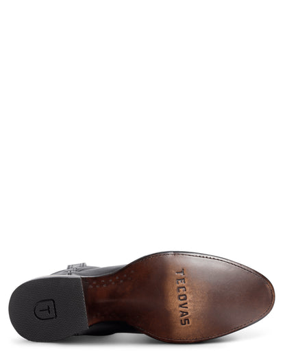 Tecovas Men's The Earl Western Boots with Round Toe in Black at Skip's Western Outfitters