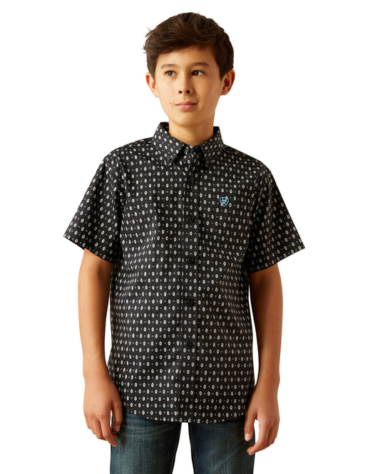 Kids' Steele Classic Fit Shirt by Ariat from Skip’s Western Outfitters | ARI-10058699-XS-R